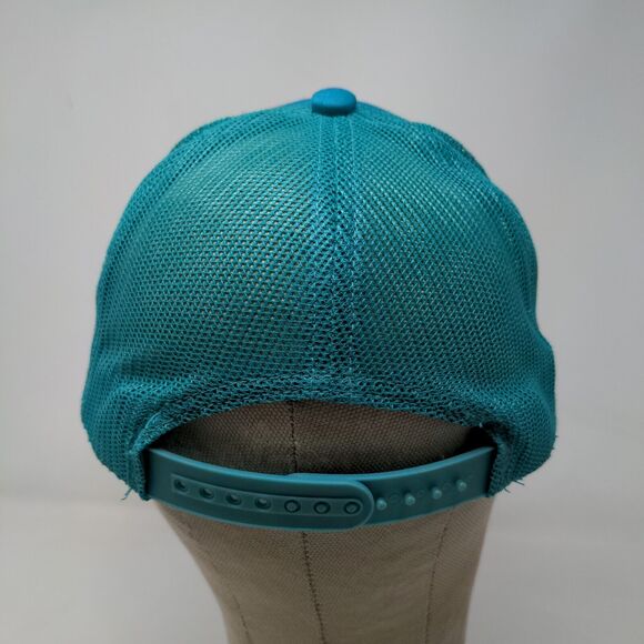 Bass Pro Shops Men's Snapback Hat Gone Fishing Trucker Cap Blue OSFM - Picture 7 of 12